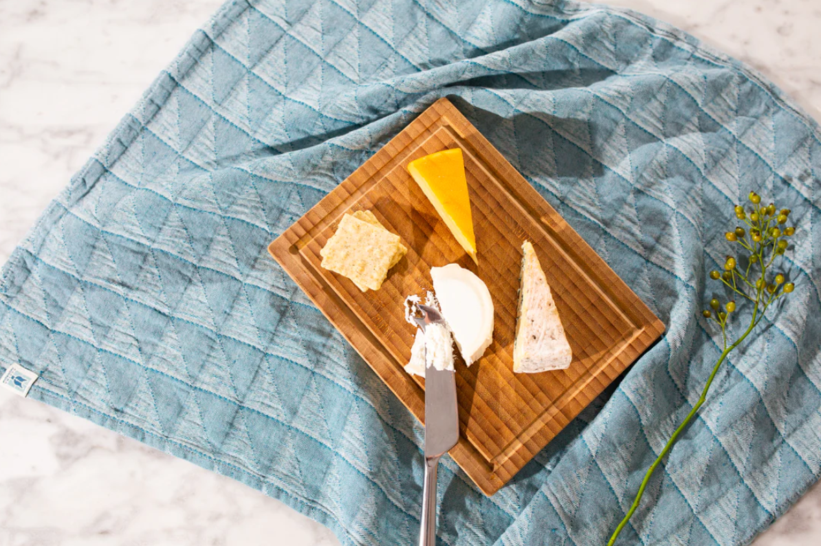 Agatha Porto Tea Towel Serra Blue