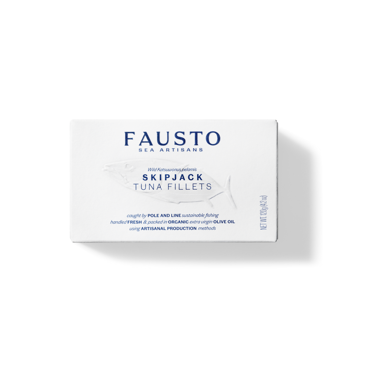 Fausto Skipjack Tuna Fillets in Organic Extra Virgin Olive Oil ...