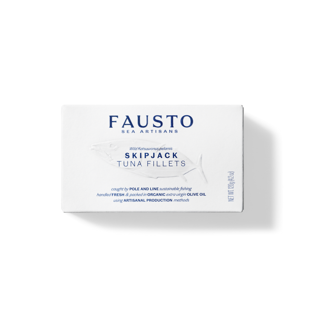 Fausto Skipjack Tuna Fillets in Organic Extra Virgin Olive Oil