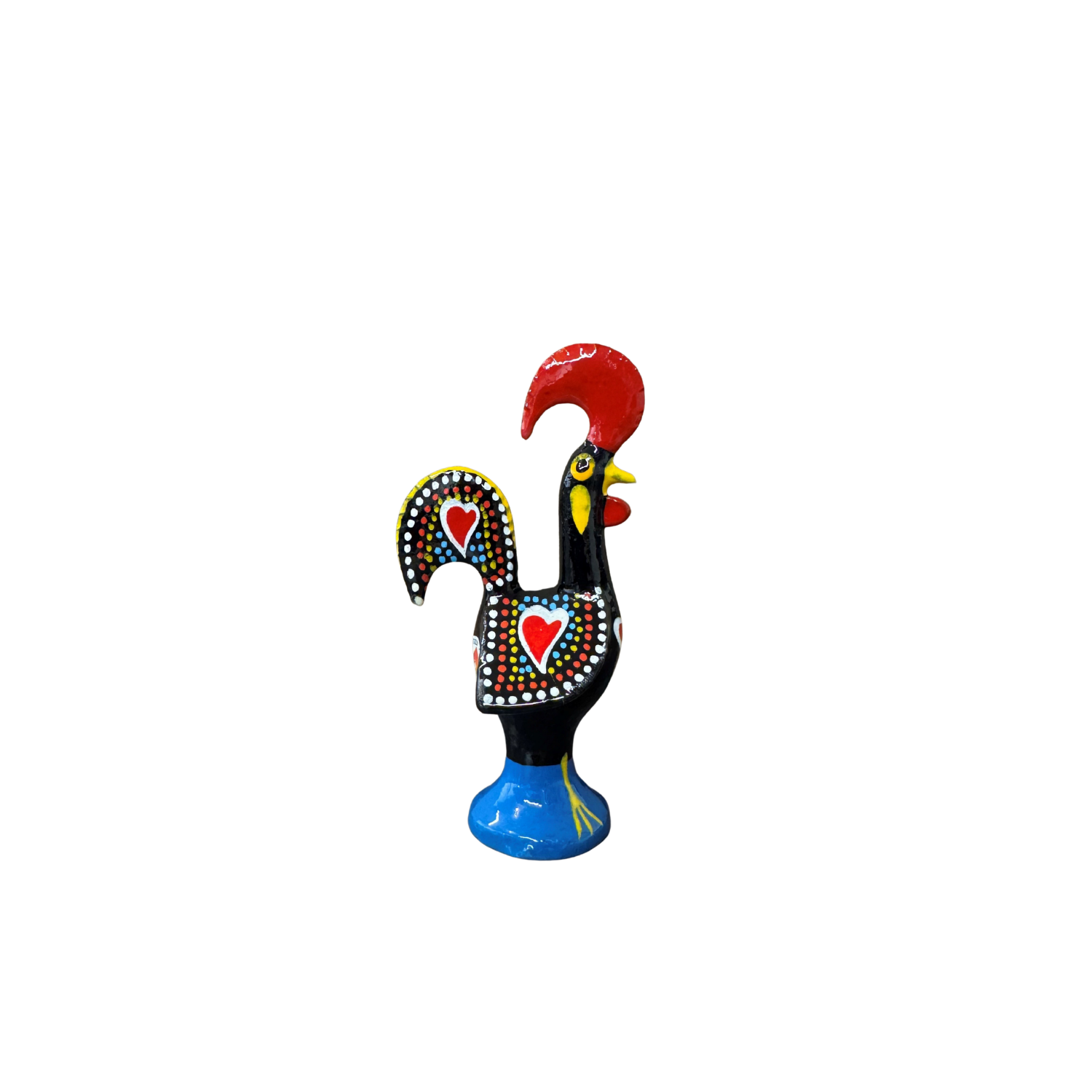1.5 Inch Galo Barcelos Traditional Hand-Crafted Metal Rooster