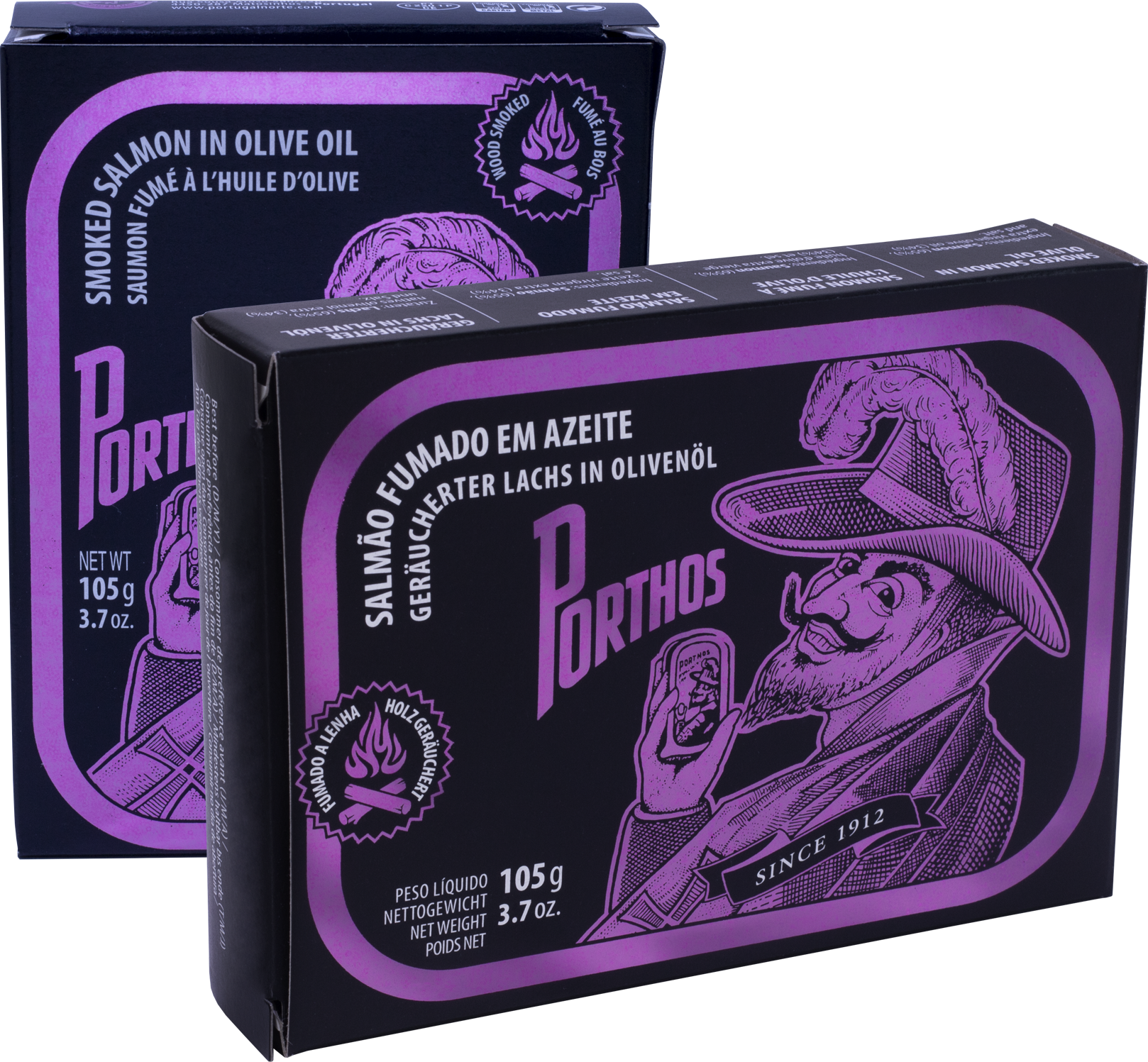 Porthos Smoked Salmon in Olive Oil