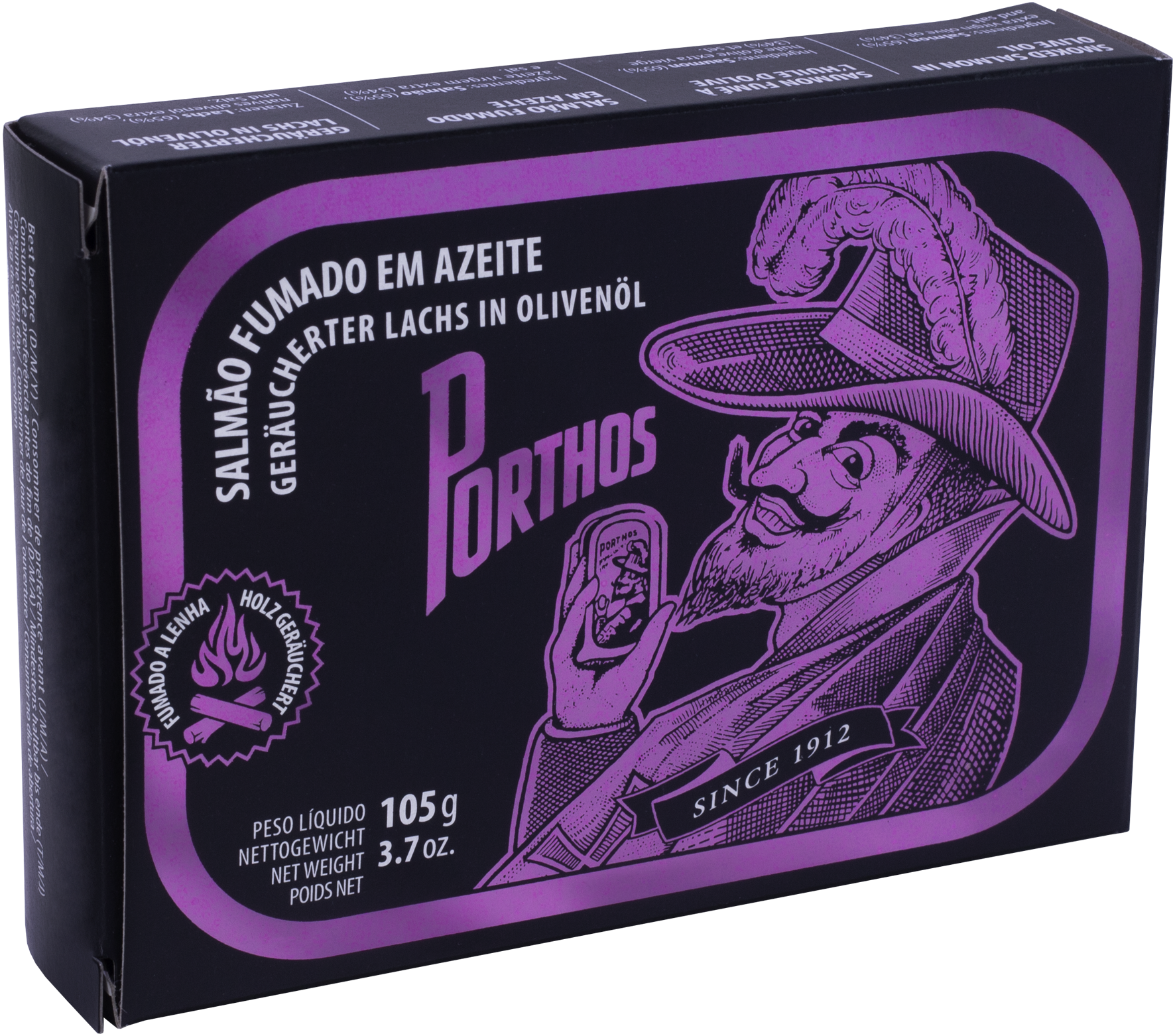 Porthos Smoked Salmon in Olive Oil