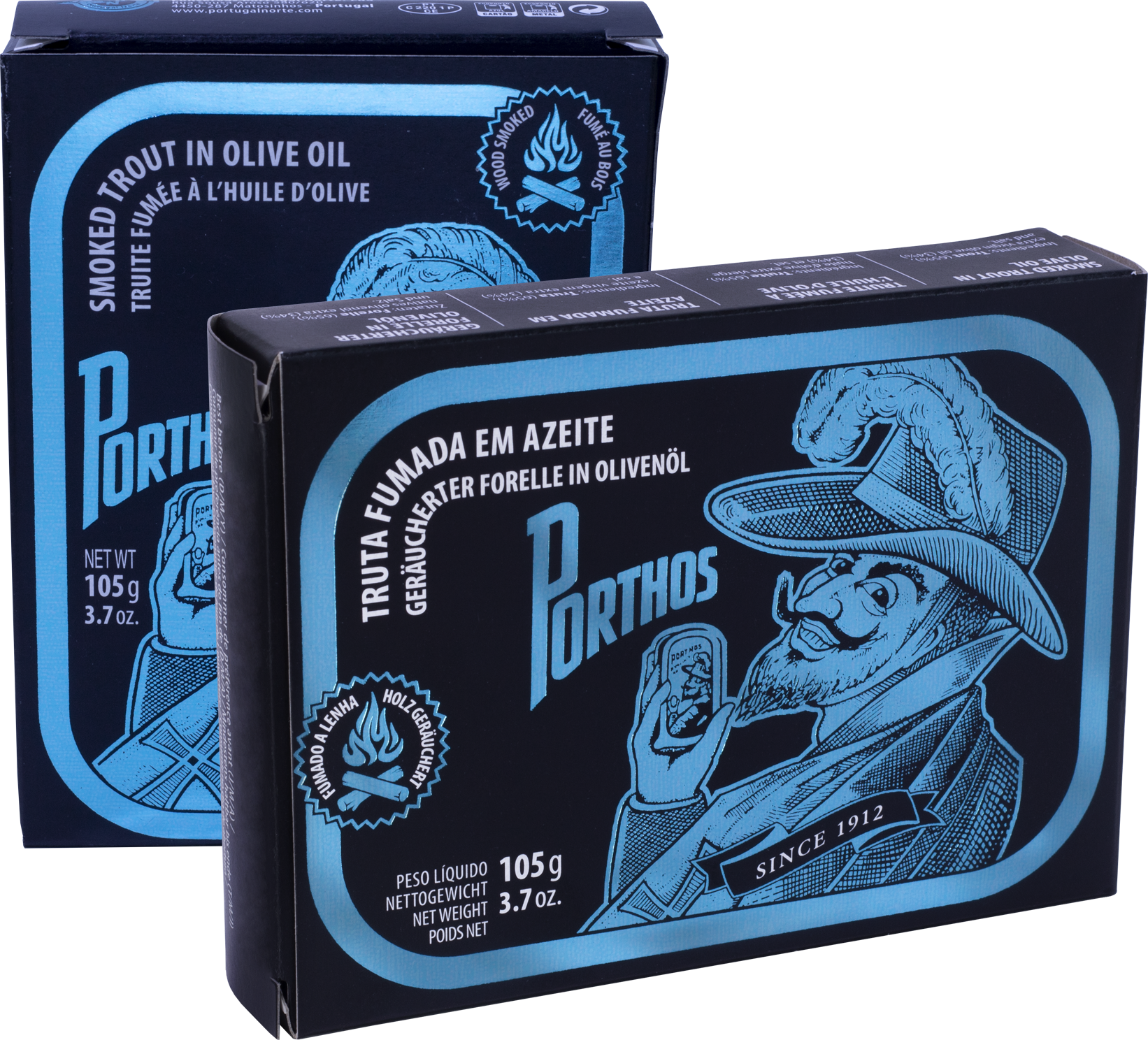 Porthos Smoked Trout in Olive Oil