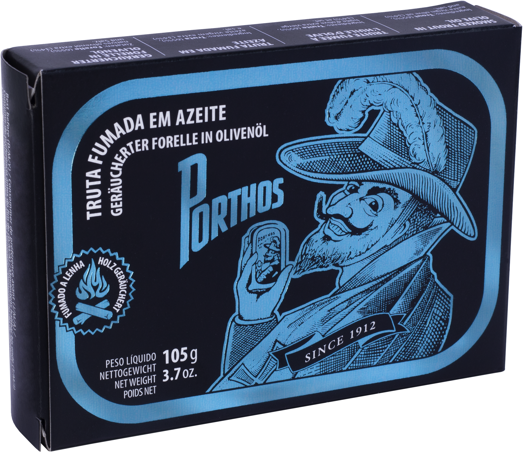 Porthos Smoked Trout in Olive Oil