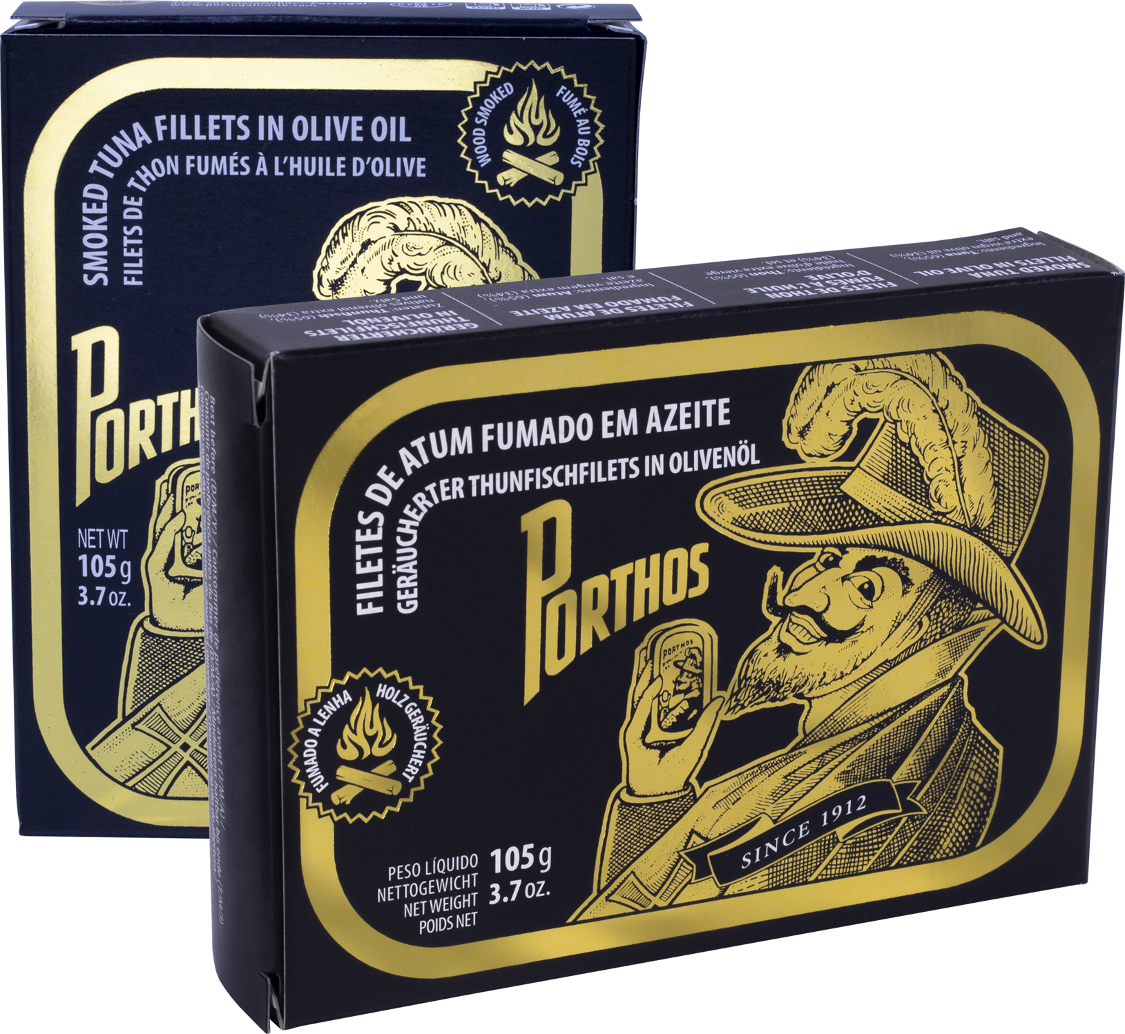 Porthos Smoked Tuna Fillets in Olive Oil