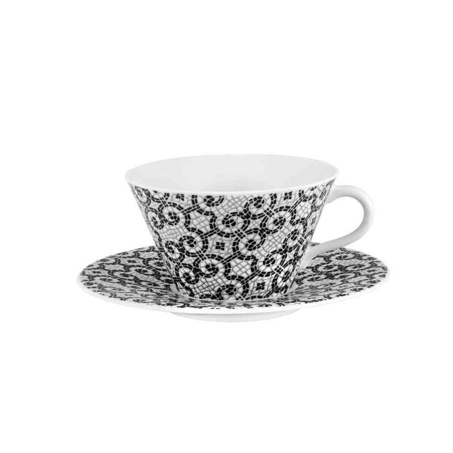 Vista Alegre Calçada Tea Cup & Saucers, Set of 2