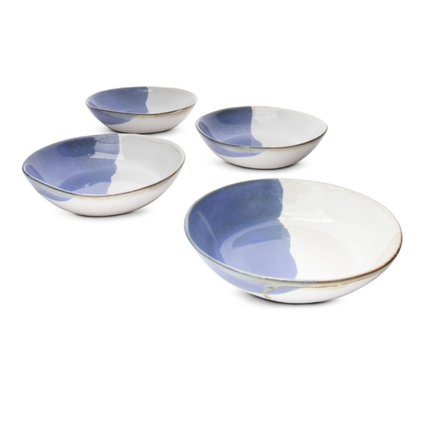 Terrafina Salty Sea Pasta/Soup Plate - Set of 4