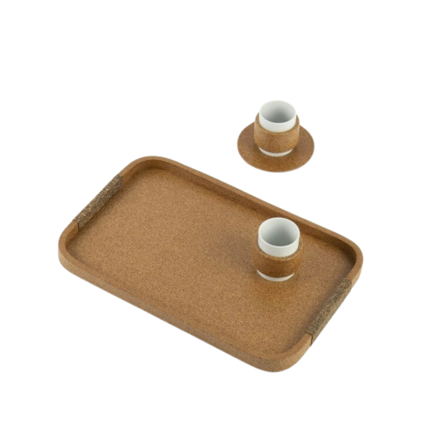 Minimal Cork Flat Tray