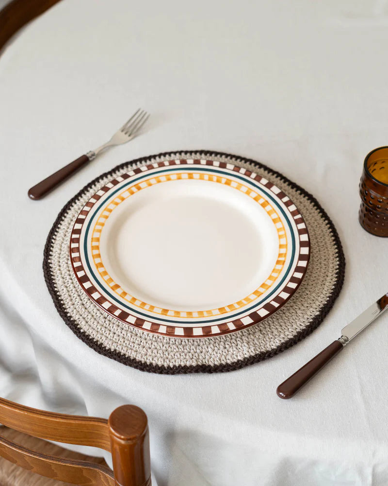 Valsa Charlotte Hand-Painted Dinner Plate