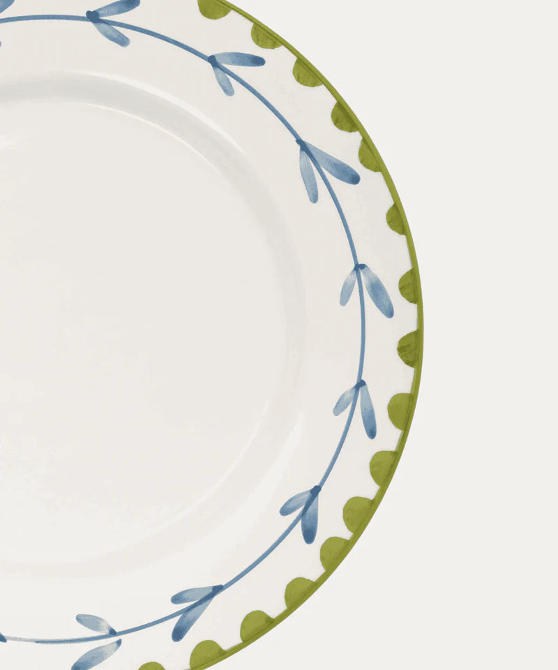 Valsa Banana Hand-Painted Dinner Plate