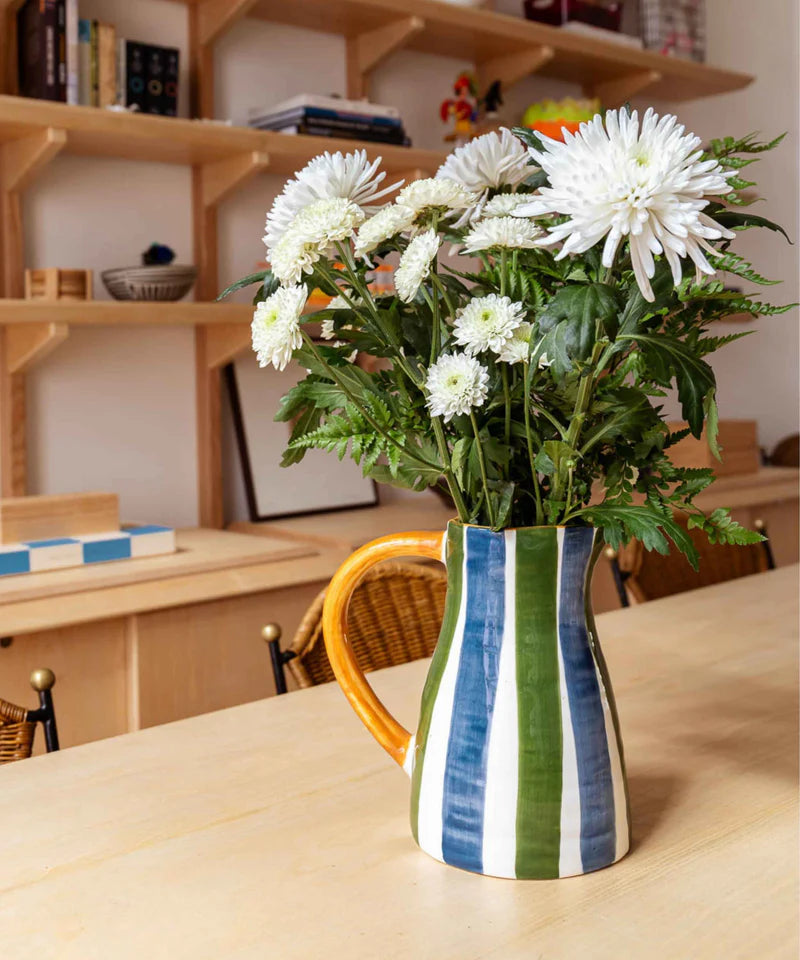 Valsa Lapa Hand Painted Ceramic Jug - 2L