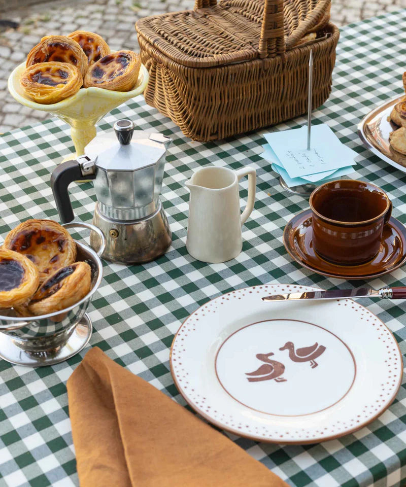 Valsa Patos Hand-Painted Dessert Plate