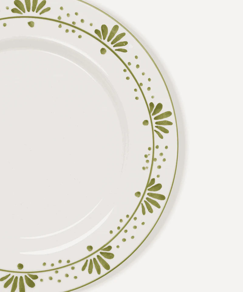 Valsa Sina Hand-Painted Dinner Plate