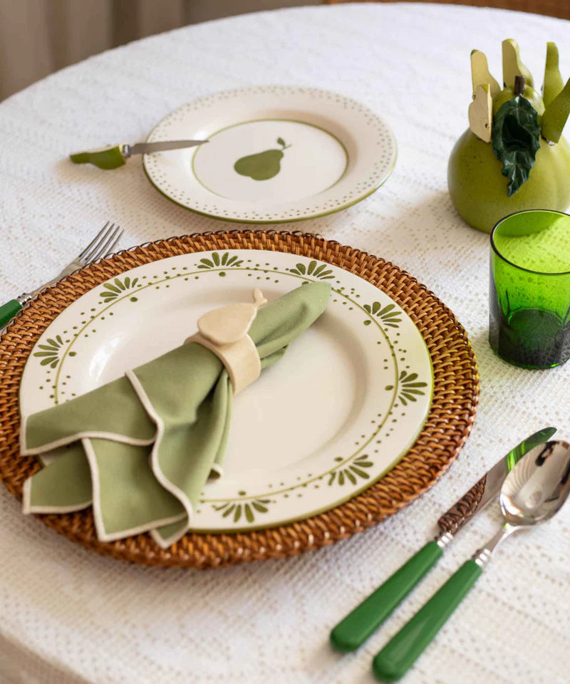 Valsa Sina Hand-Painted Dinner Plate