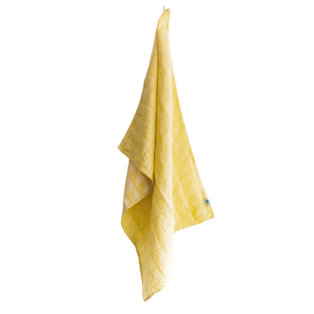 Agatha Porto Tea Towel Serra Yellow