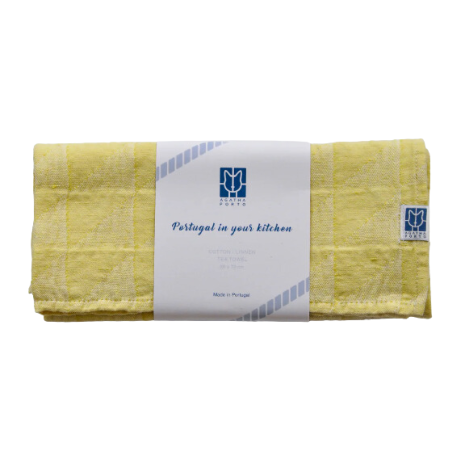 Agatha Porto Tea Towel Serra Yellow