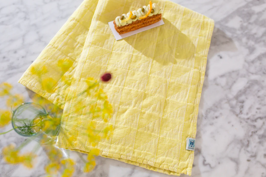 Agatha Porto Tea Towel Serra Yellow