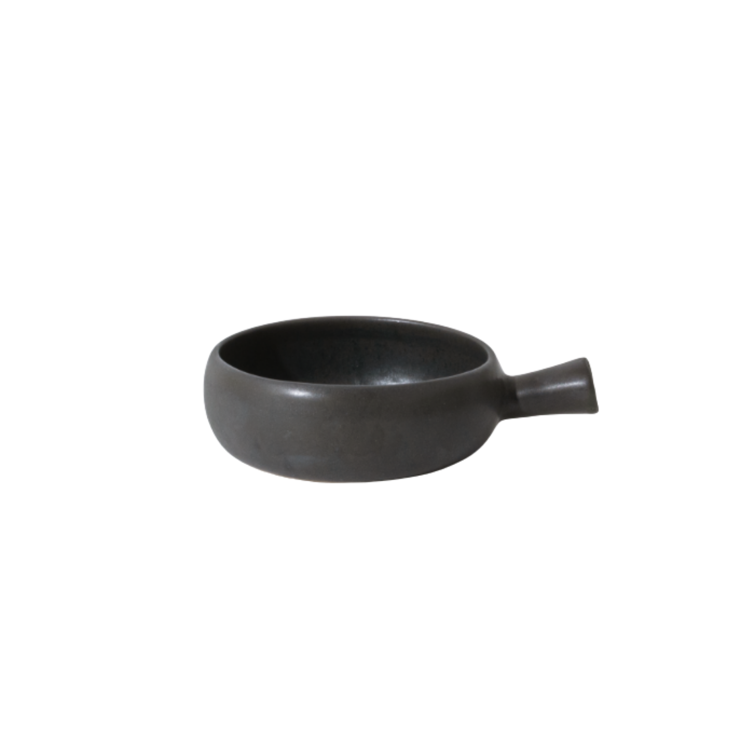 Terrafina Yin Black Casserole with Handle