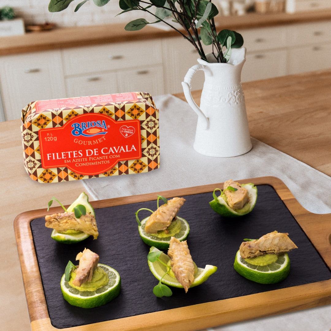 Briosa Gourmet Spiced Mackerel Fillets in Olive Oil