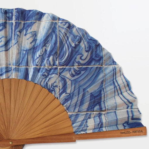 Terra Lusa 18th Century Portuguese Tiles Angel Fan
