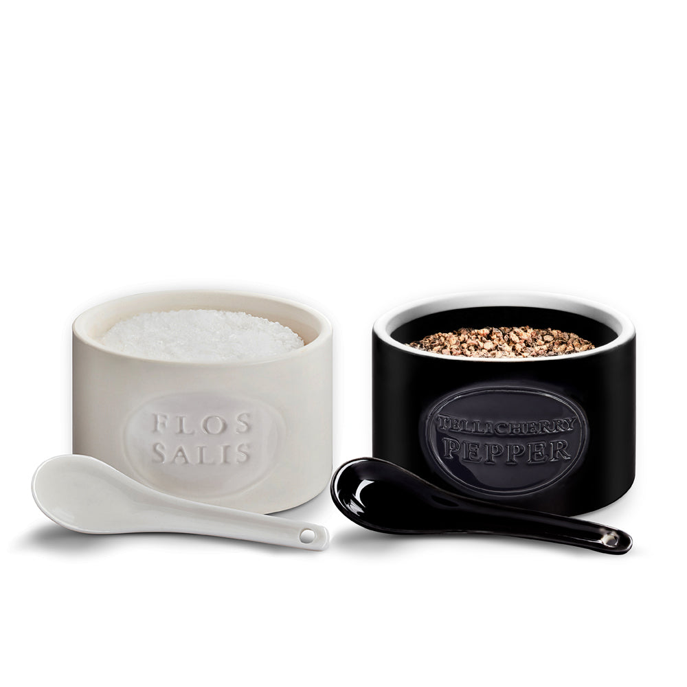 Marisol Flower of Salt and Coarse-Ground Black Pepper Gift Set