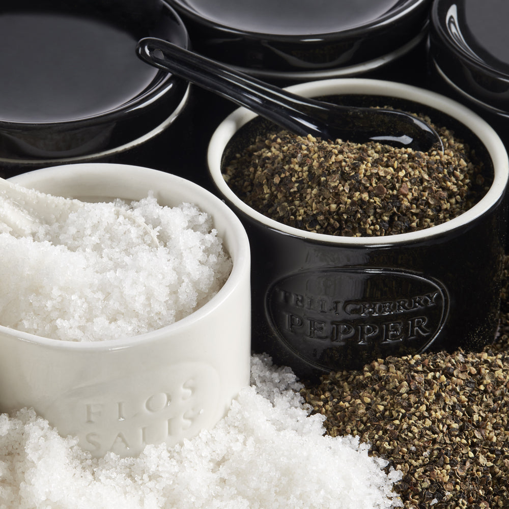 Marisol Flower of Salt and Coarse-Ground Black Pepper Gift Set