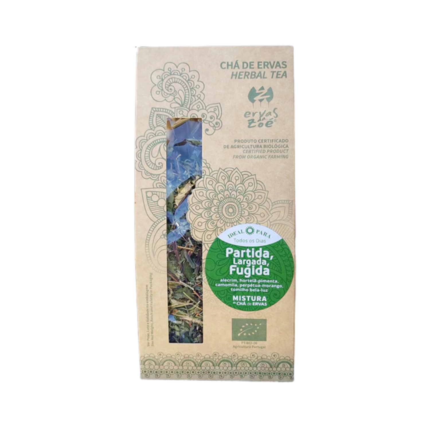Ervas da Zoe Herbal Tea Blend - Partida, Largada, Fugida (Ready, Set, Go)
