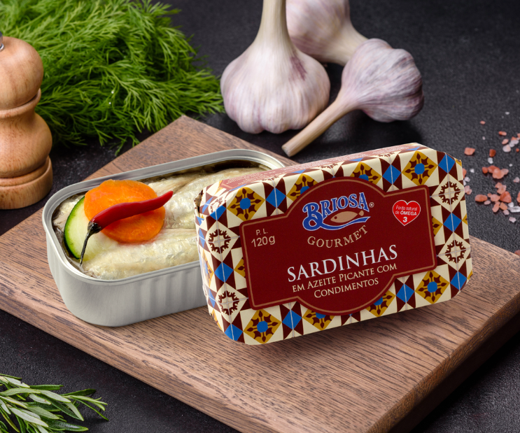 Briosa Gourmet Spiced Sardines in Olive Oil