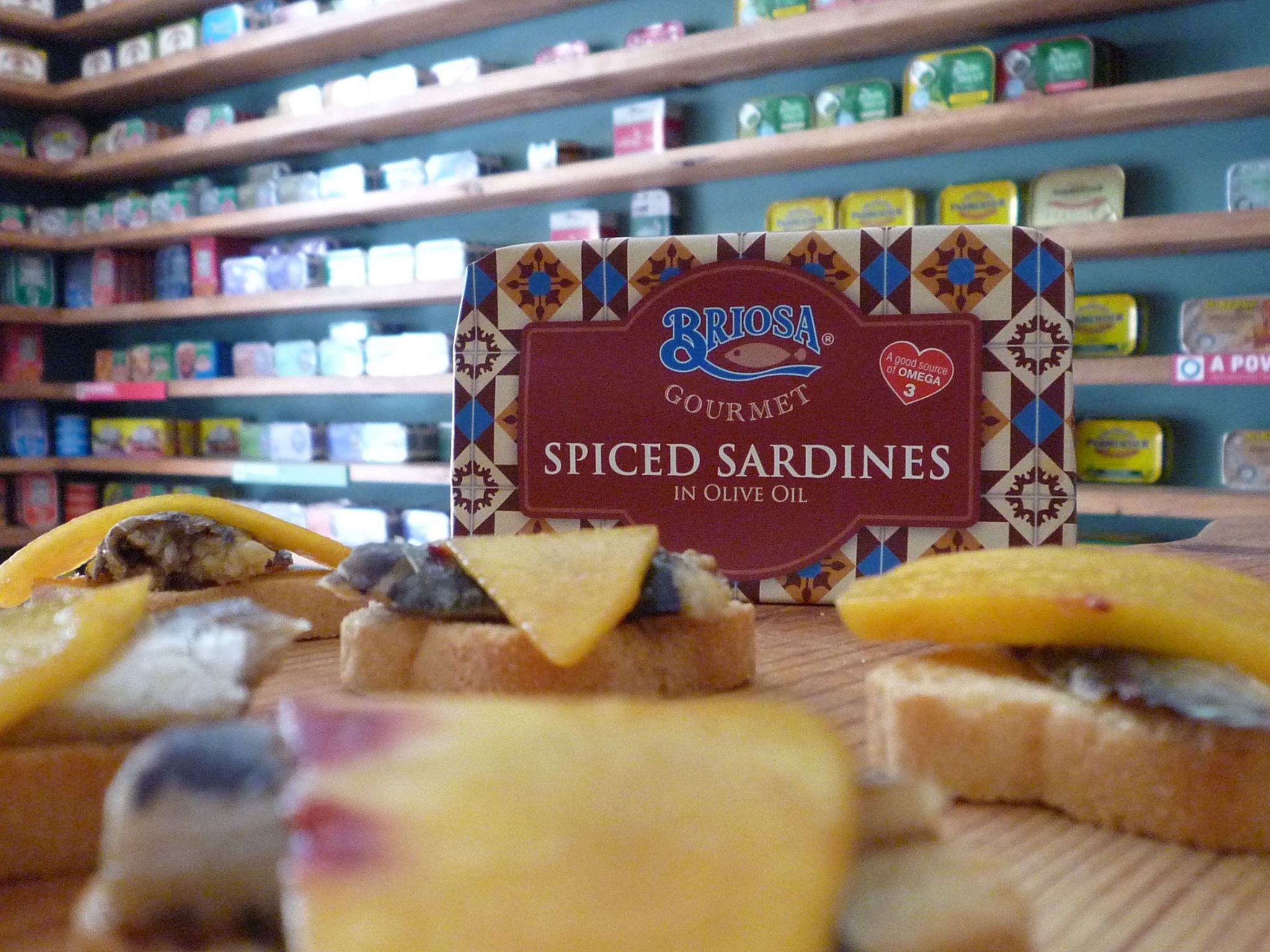 Briosa Gourmet Spiced Sardines in Olive Oil