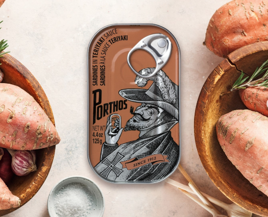 Porthos Sardines in Teriyaki Sauce