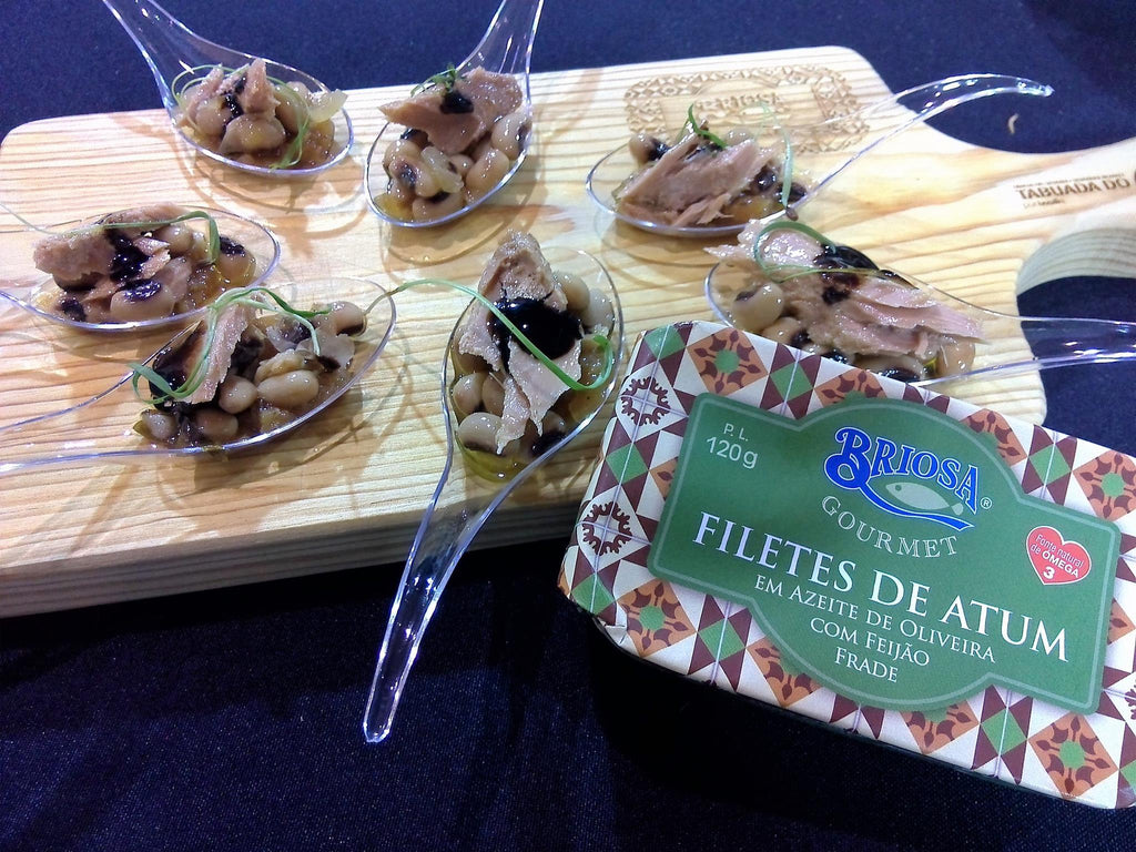 Briosa Gourmet Tuna Fillets in Olive Oil with Black Eyed Peas