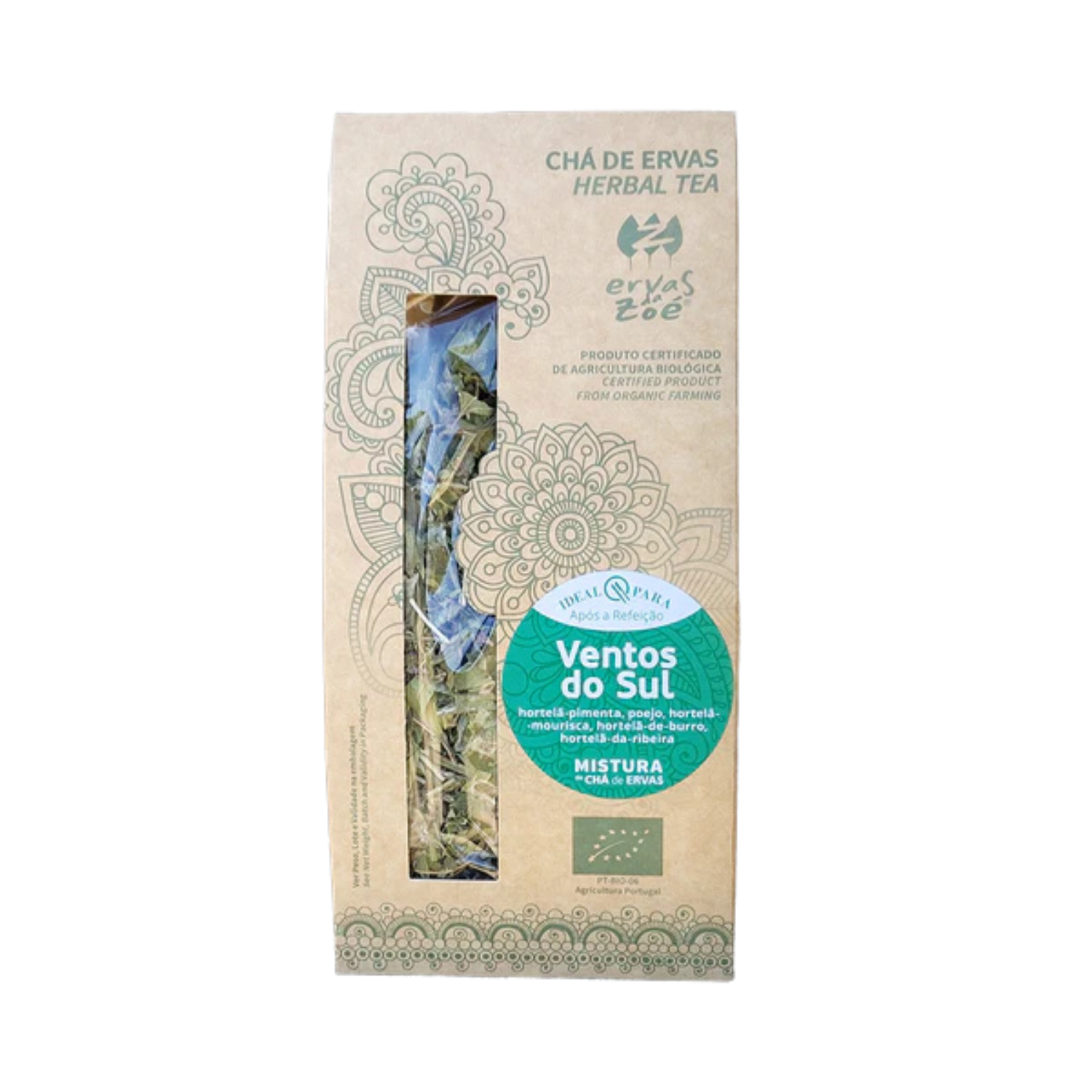 Ervas da Zoe Herbal Tea Blend - Ventos do Sul (Southern Winds)