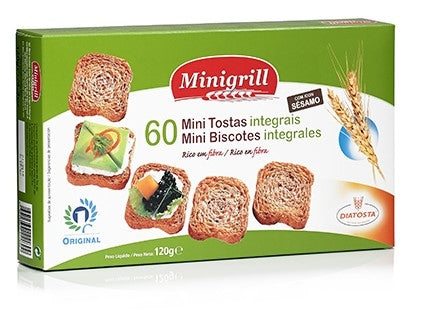 Minigrill Whole Wheat Mini Toast