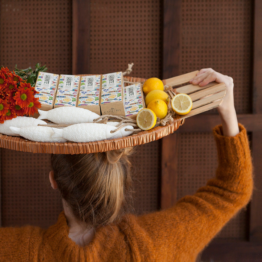 Castelbel Sardine Sea Salt and Lemon Scented Soap