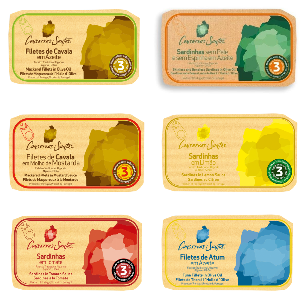 Conservas Santos Variety Pack