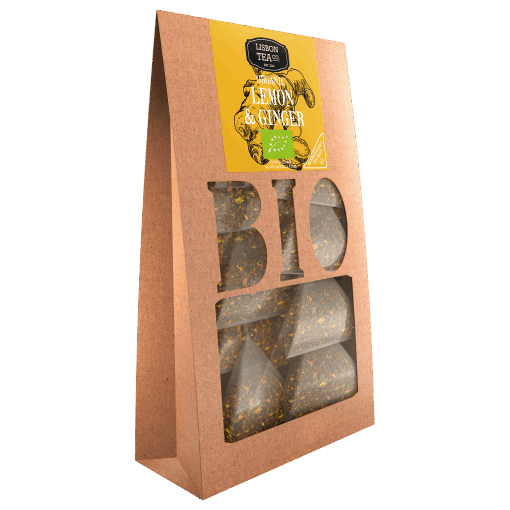 Lisbon Tea Co. Organic Lemon & Ginger Tea