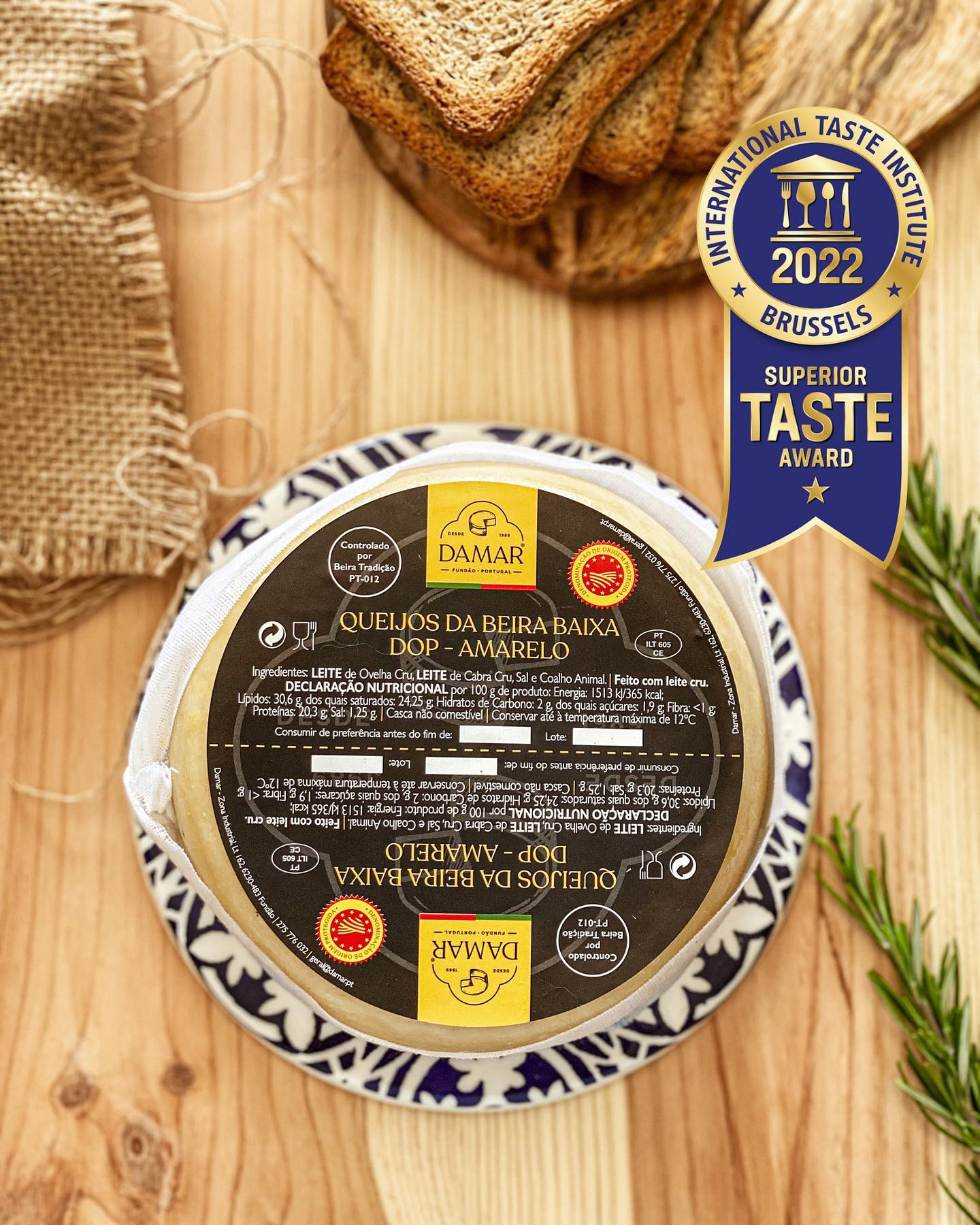 Damar Queijo da Beira Baixa DOP - Amarelo