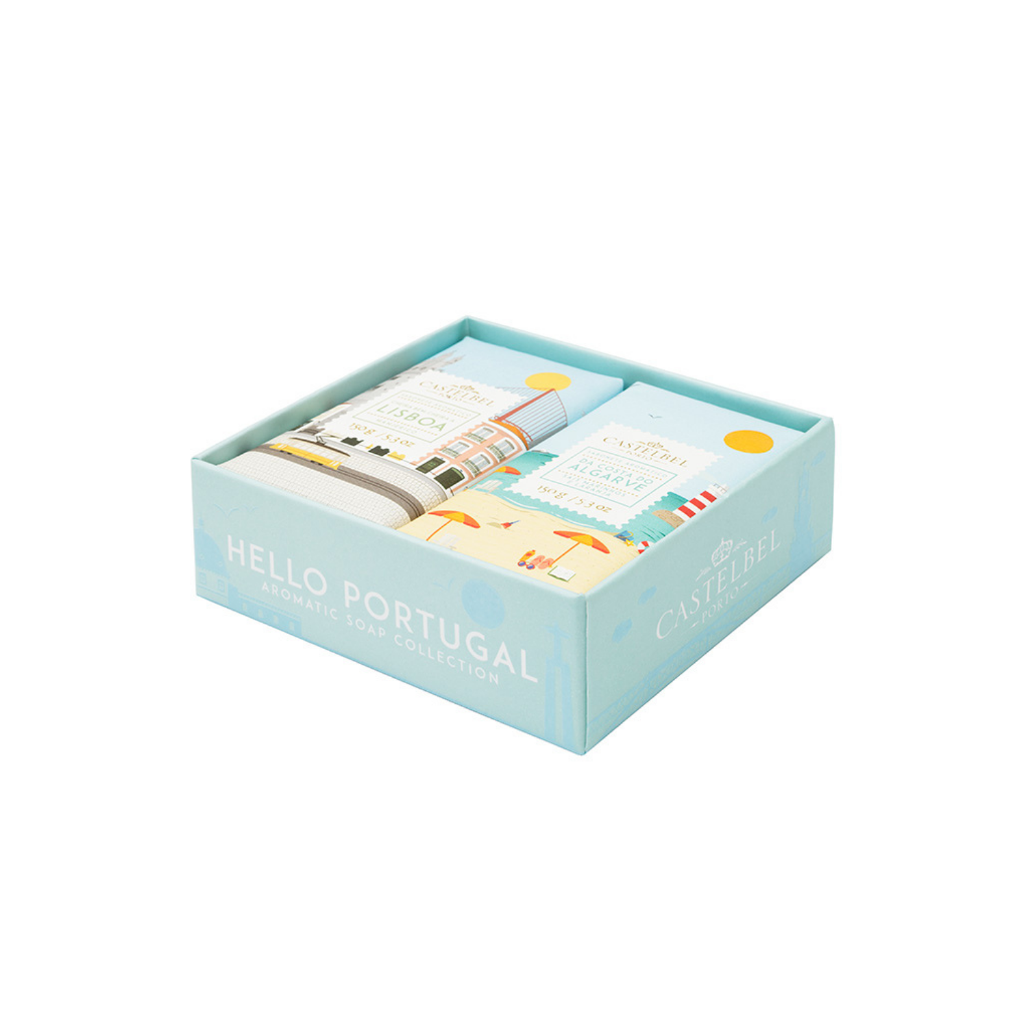 Castelbel Special Edition Lisboa and Algarve Soap Pack