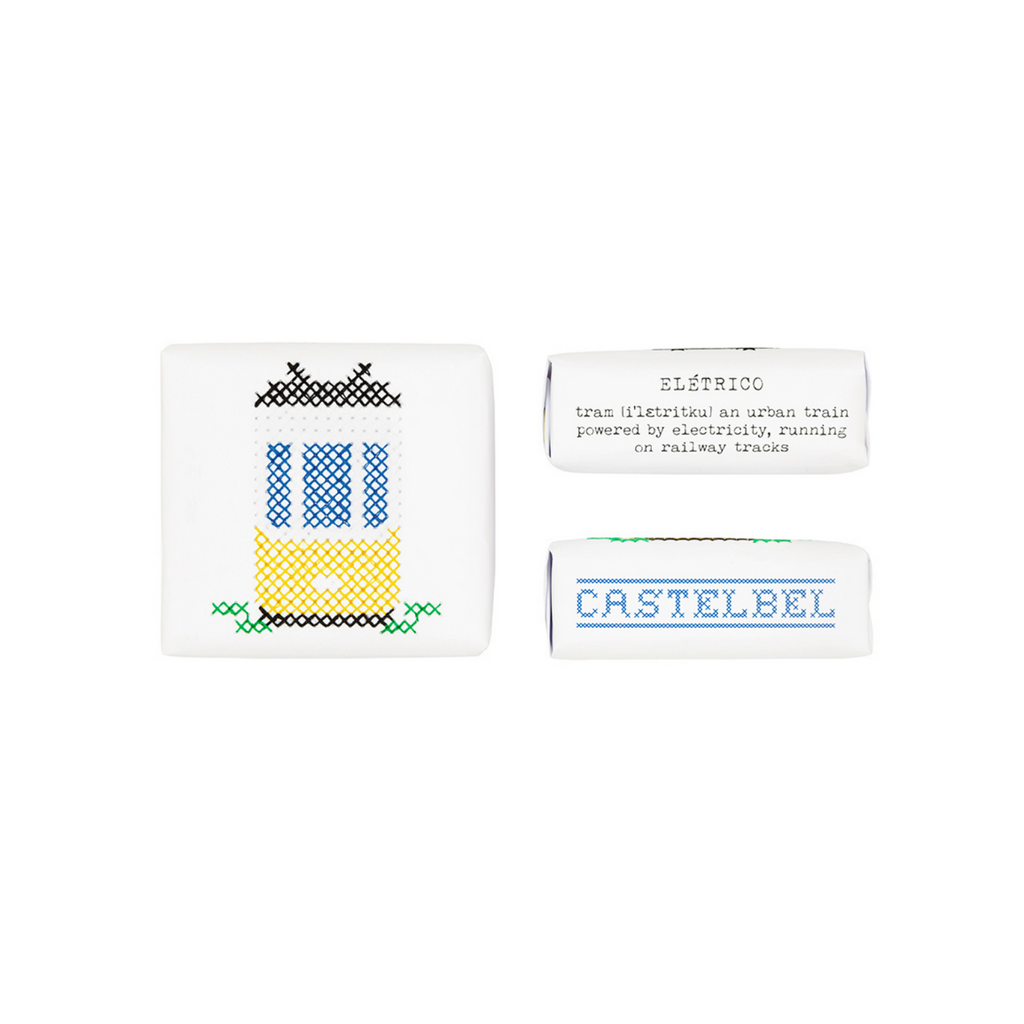 Castelbel Embroidery Tram Soap (Leather)