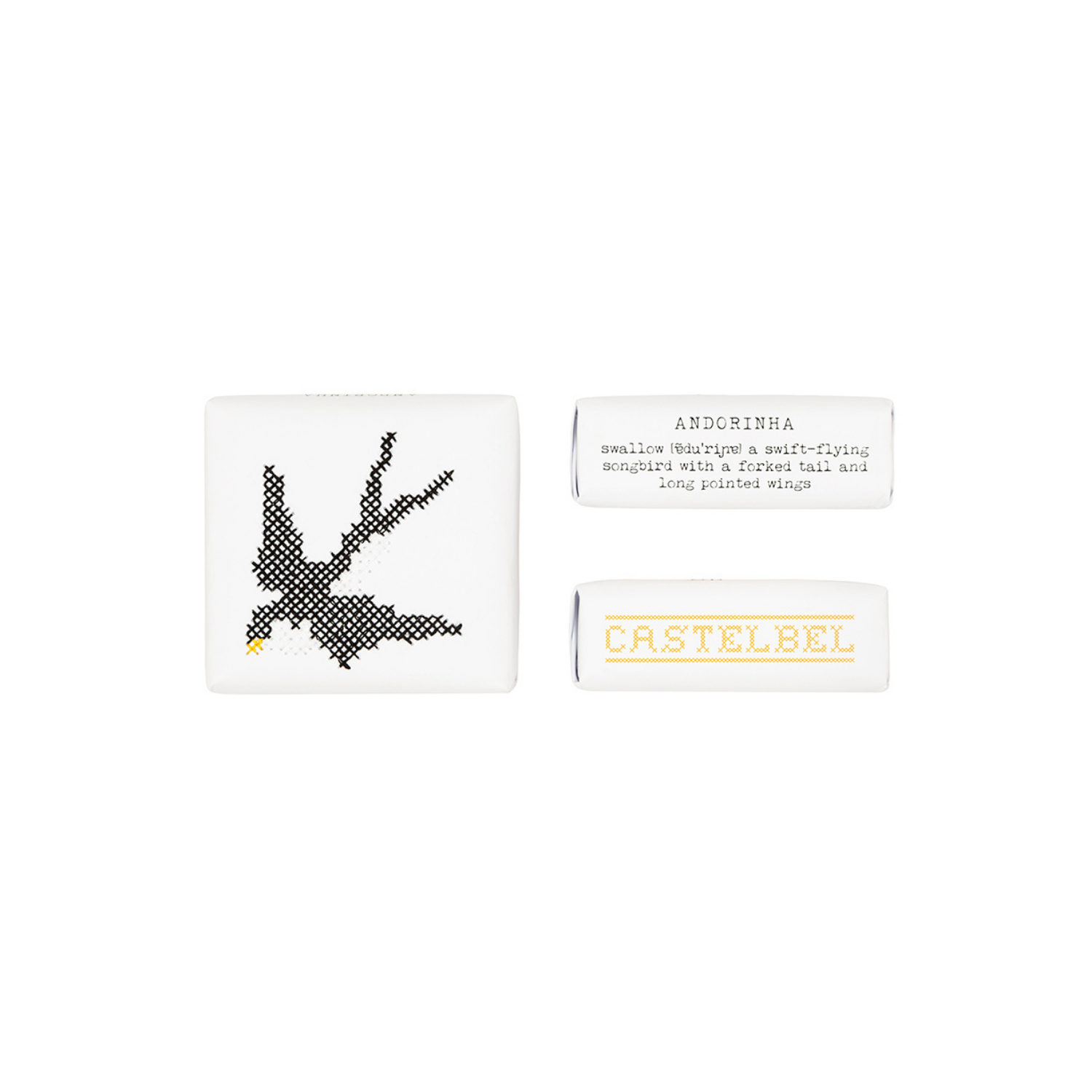 Castelbel Embroidery Swallow Soap (Pastel de Nata)