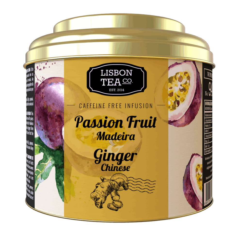 Lisbon Tea Co. Madeira Passion Fruit & Chinese Ginger Infusion