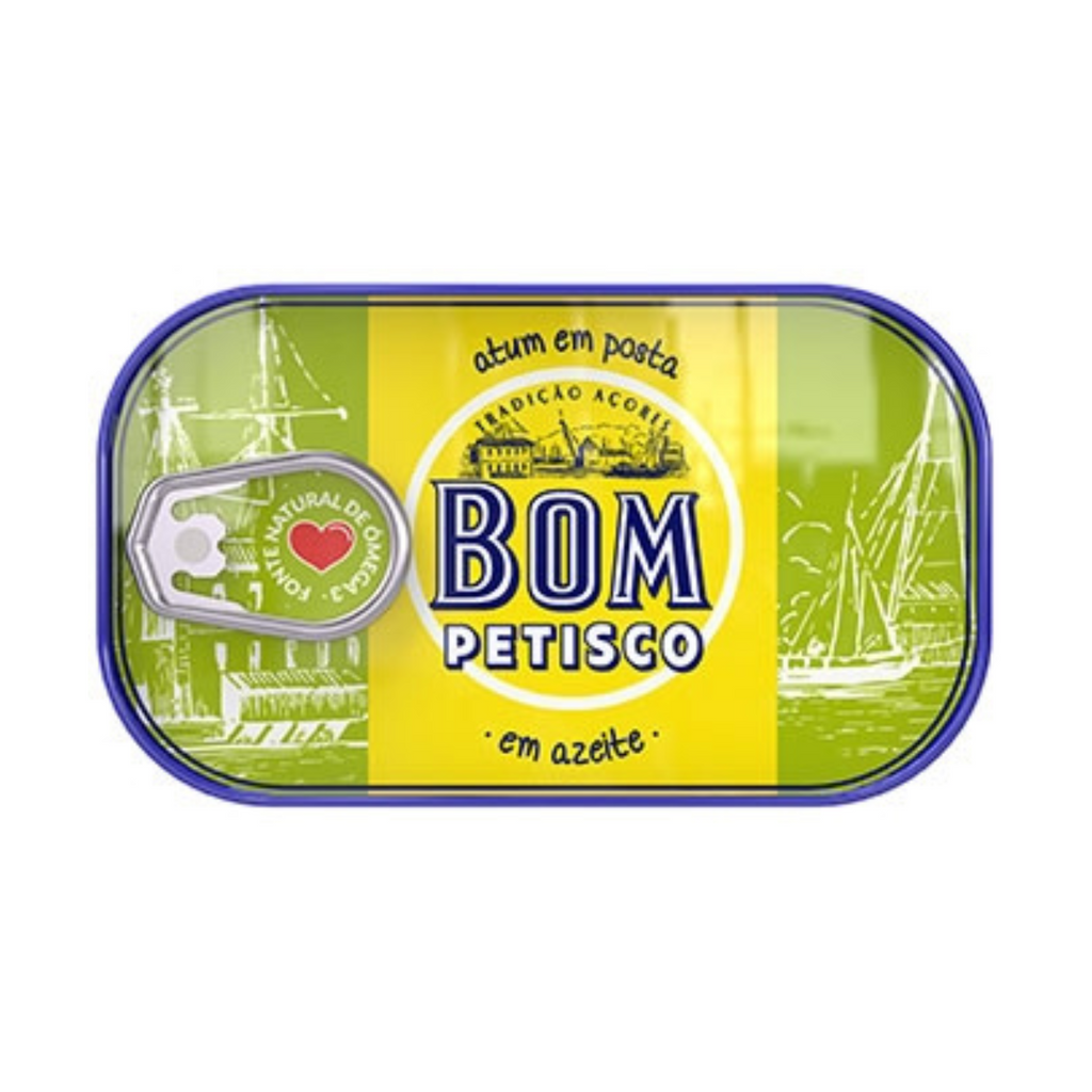 Bom Petisco Solid Tuna in Olive Oil - 120g