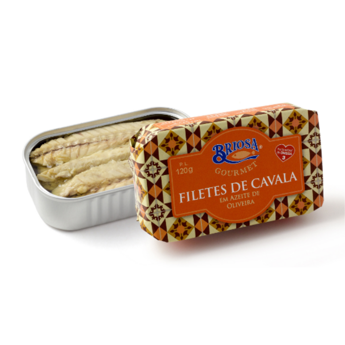Briosa Gourmet Mackerel Fillets Oil 120gr
