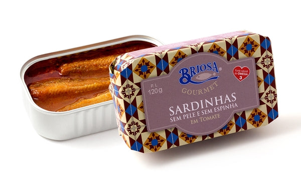 Briosa Gourmet Skinless and Boneless Sardines in Tomato Sauce
