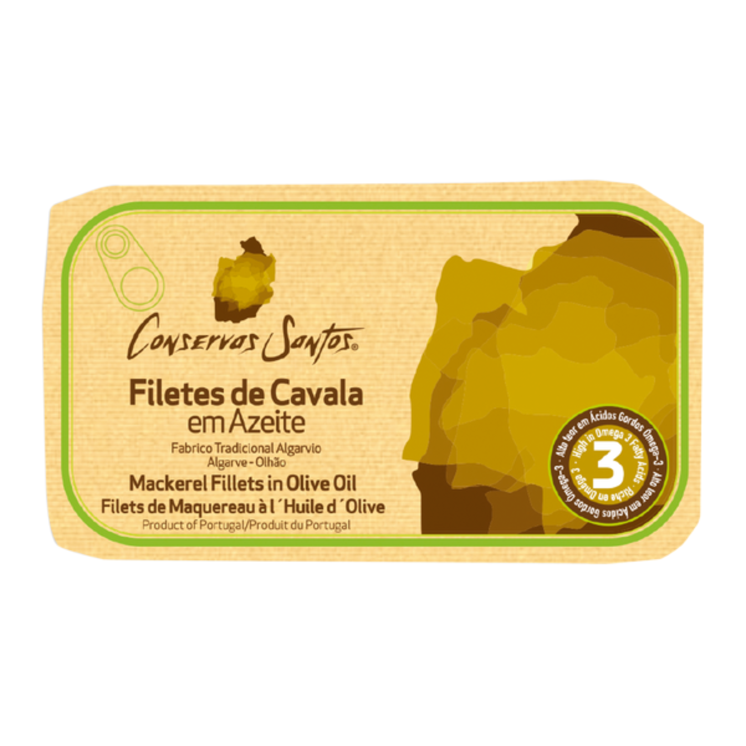 Conservas Santos Mackerel Fillets in Olive Oil