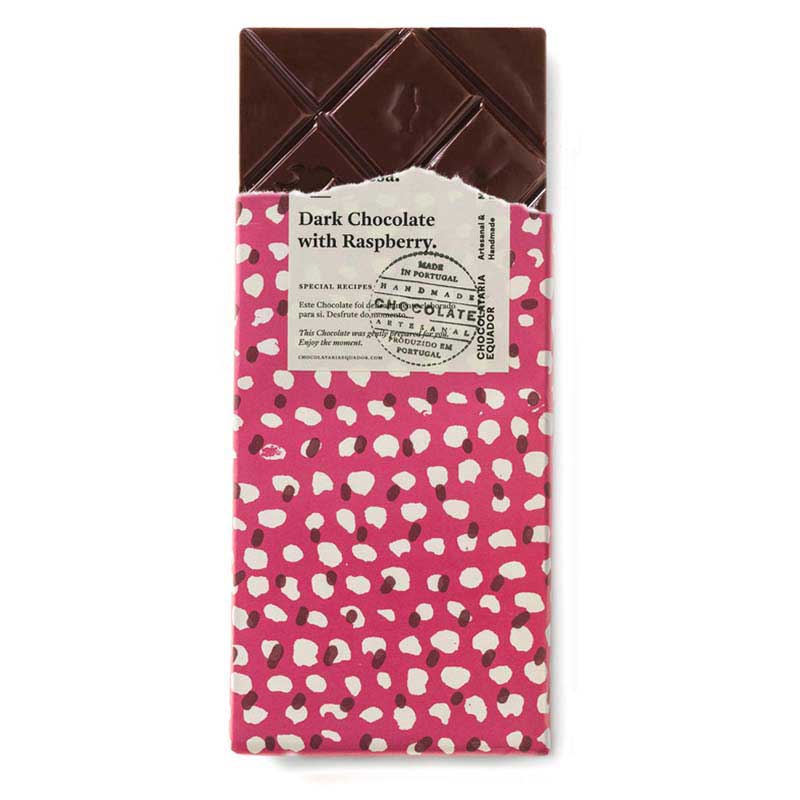 Chocolataria Equador Dark Chocolate with Raspberry