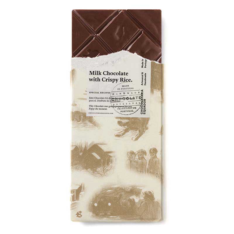 Chocolataria Equador Milk Chocolate with Crispy Rice