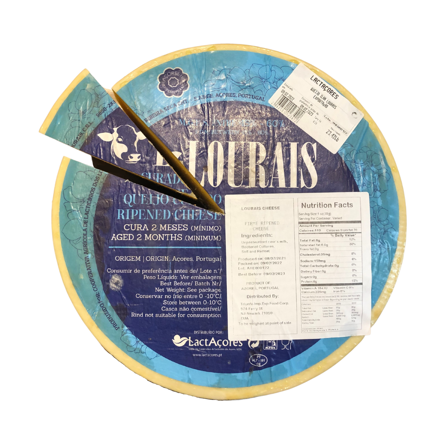 São Jorge Lourais Cheese