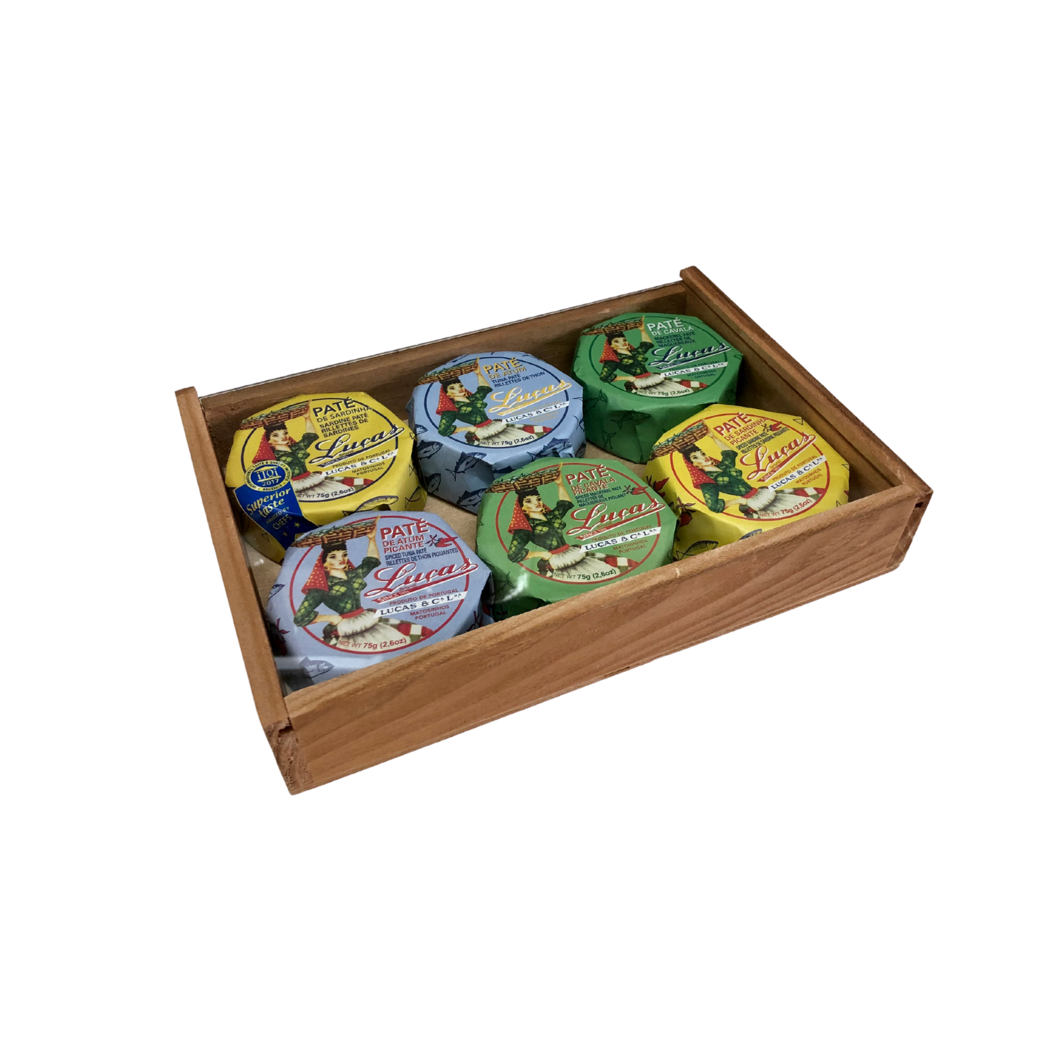 Luças Paté Wood Box