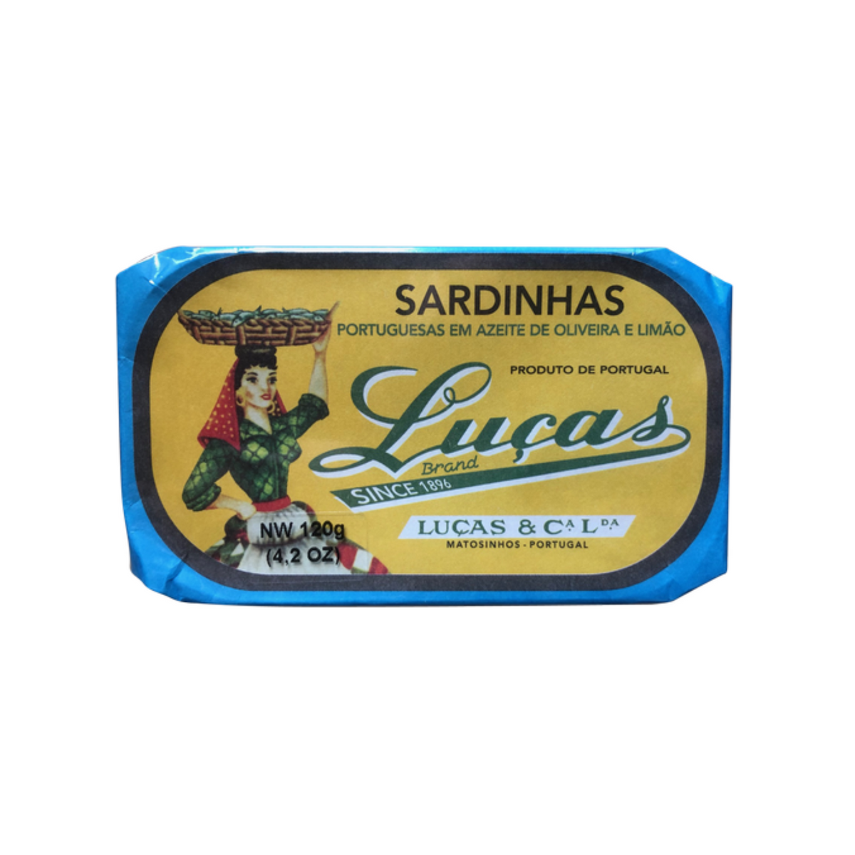 Luças Sardines Oil Lemon